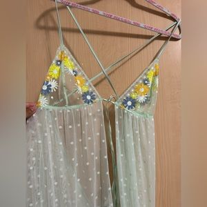 Savage X Fenty “Free Spirit Floral Embroidered Night Slip”